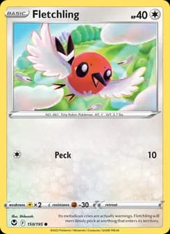 Fletchling — Silver Tempest — Common