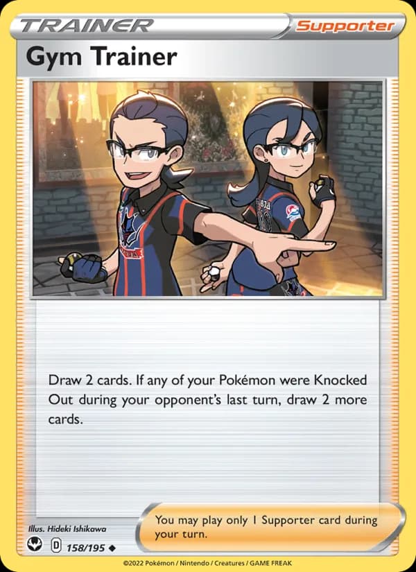 Gym Trainer — Silver Tempest, Uncommon