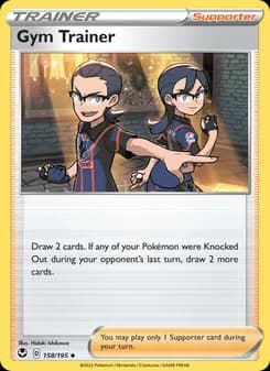 Gym Trainer — Silver Tempest — Uncommon