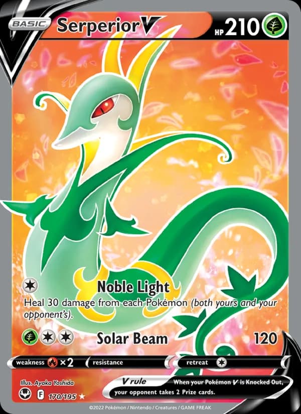 Serperior V — Silver Tempest, Ultra Rare