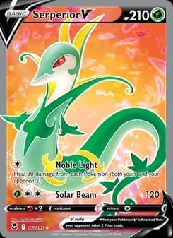 Serperior V — Silver Tempest — Ultra Rare