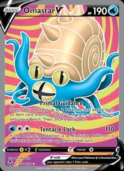 Omastar V — Silver Tempest — Ultra Rare