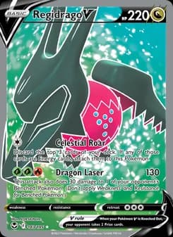 Regidrago V — Silver Tempest — Ultra Rare