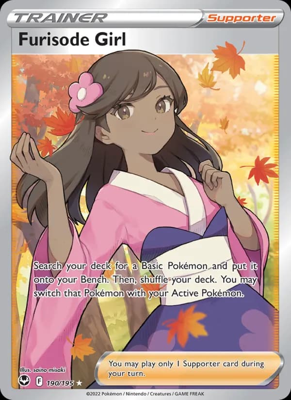 Furisode Girl — Silver Tempest, Ultra Rare