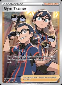 Gym Trainer — Silver Tempest — Ultra Rare