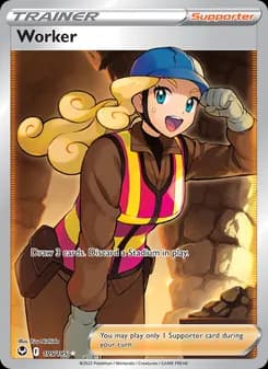 Worker — Silver Tempest — Ultra Rare