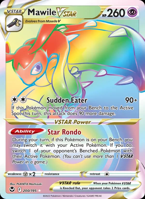 Mawile VSTAR — Silver Tempest, Secret Rare