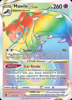 Mawile VSTAR — Silver Tempest — Secret Rare