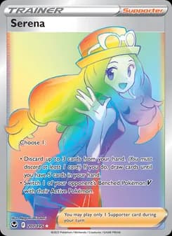 Serena — Silver Tempest — Secret Rare
