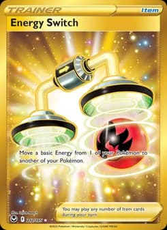 Energy Switch — Silver Tempest — Secret Rare