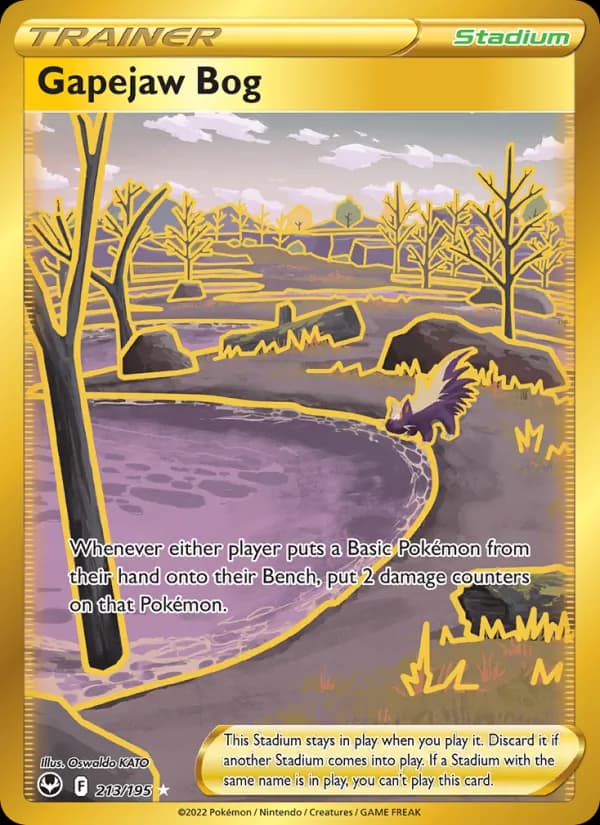 Gapejaw Bog — Silver Tempest, Secret Rare