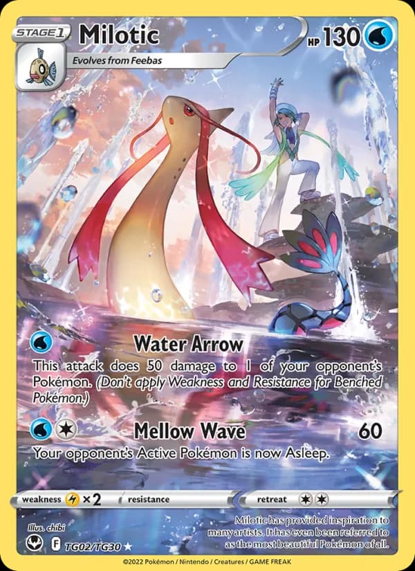 Milotic — Silver Tempest, Holo Rare