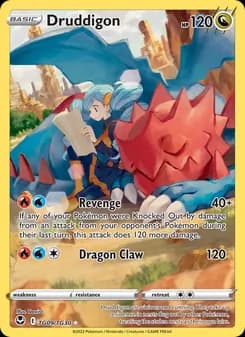 Druddigon — Silver Tempest — Holo Rare