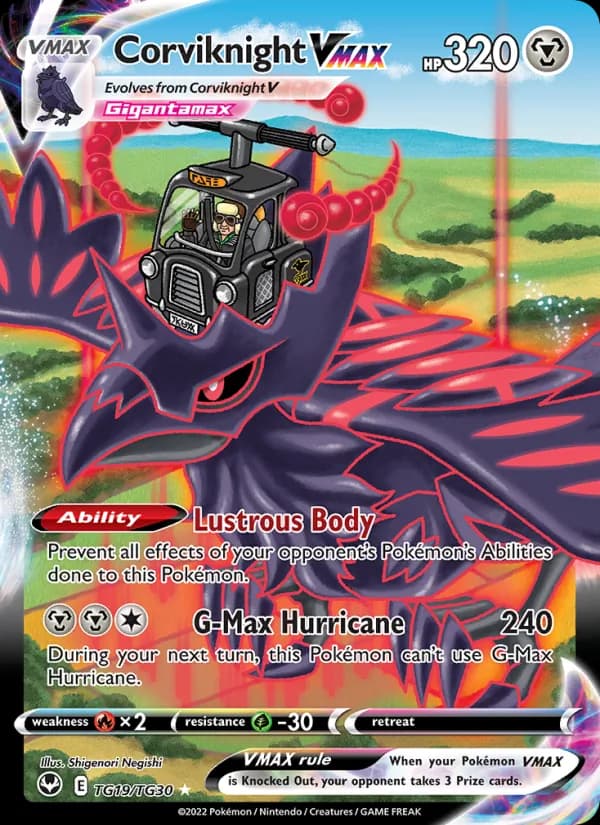 Corviknight VMAX — Silver Tempest, Holo Rare VMAX
