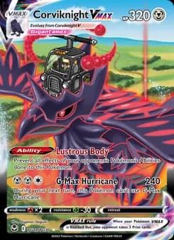 Corviknight VMAX — Silver Tempest — Holo Rare VMAX