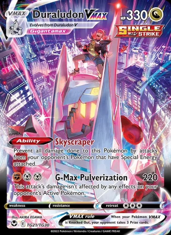 Duraludon VMAX — Silver Tempest, Holo Rare VMAX