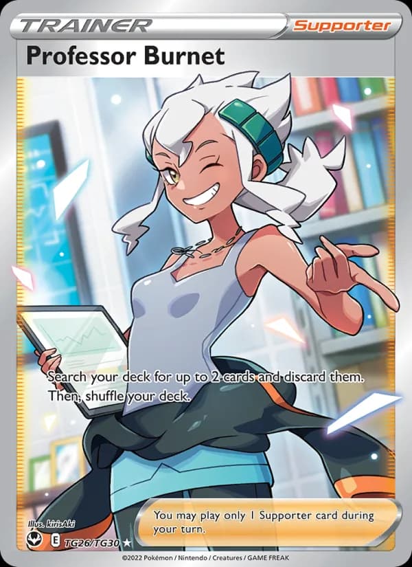 Professor Burnet — Silver Tempest, Full Art Trainer