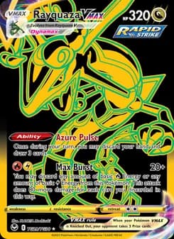 Rayquaza VMAX — Silver Tempest — Secret Rare