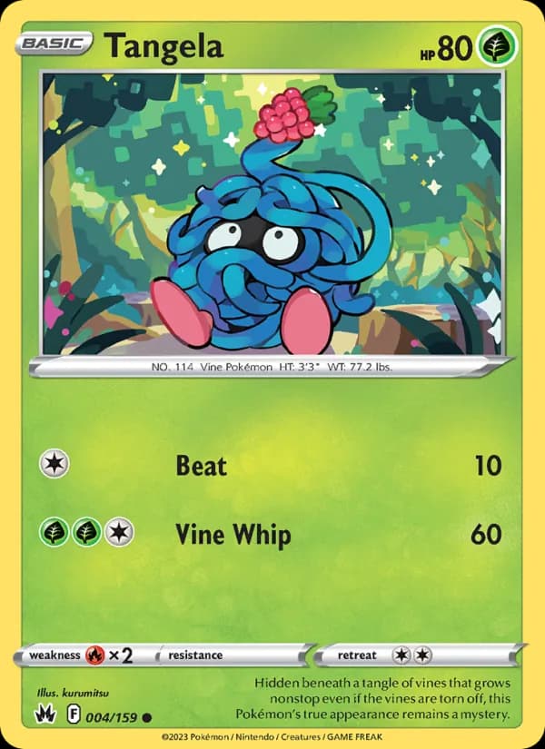 Tangela — Crown Zenith, Common