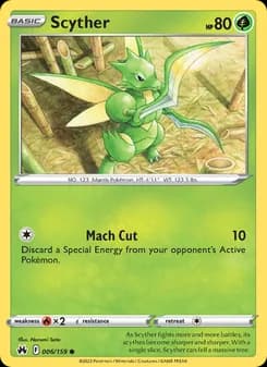Scyther — Crown Zenith — Common