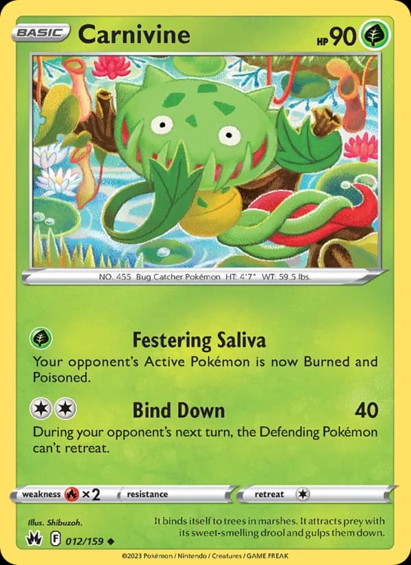 Carnivine — Crown Zenith, Uncommon
