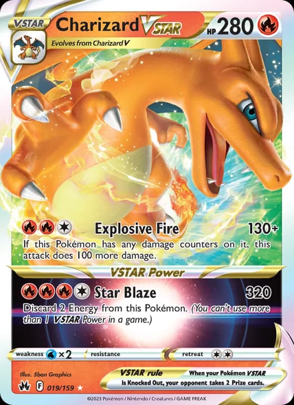Charizard VSTAR — Crown Zenith, Holo Rare VSTAR