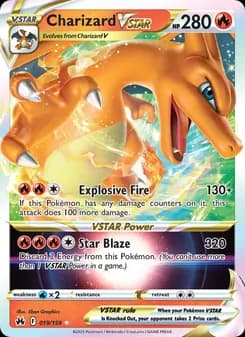 Charizard VSTAR — Crown Zenith — Holo Rare VSTAR