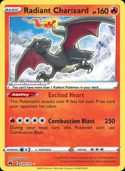 Radiant Charizard — Crown Zenith — Radiant Rare