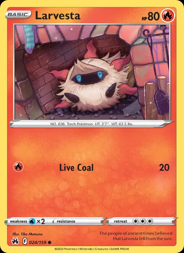 Larvesta — Crown Zenith, Common