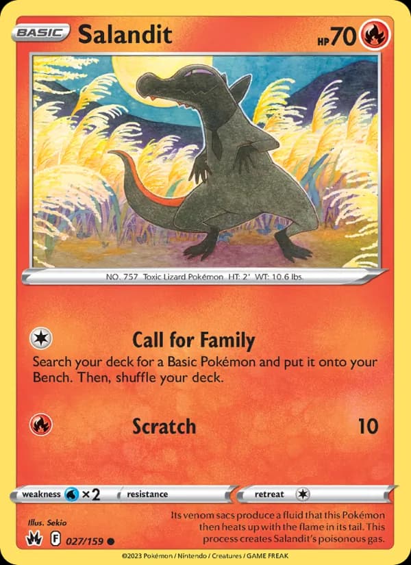 Salandit — Crown Zenith, Common