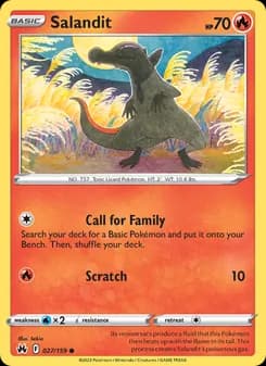 Salandit — Crown Zenith — Common