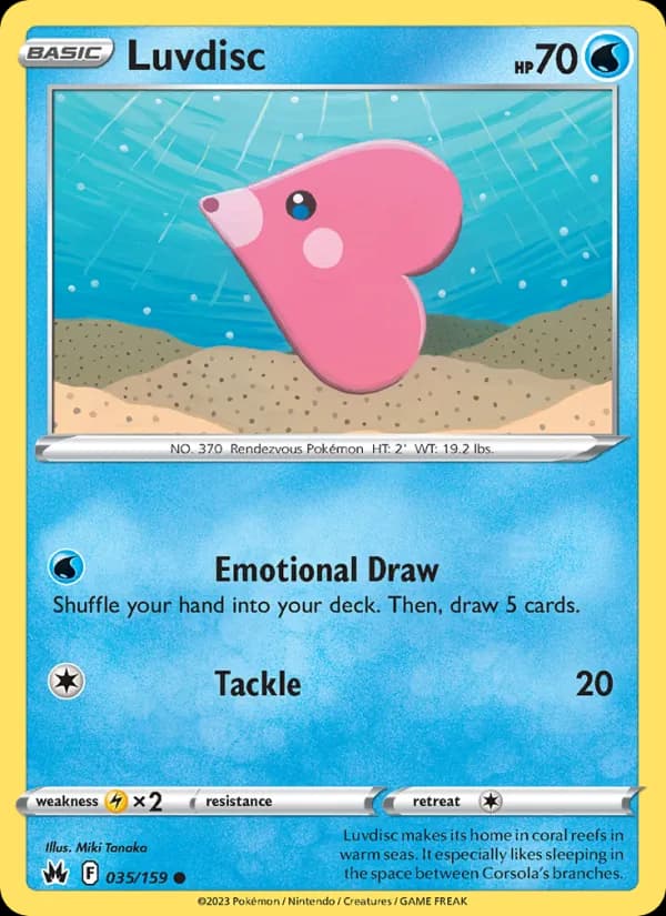 Luvdisc — Crown Zenith, Common