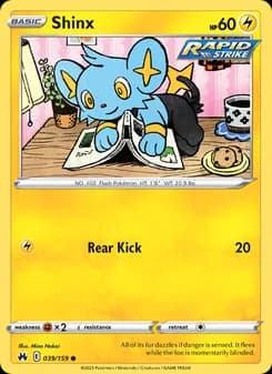 Shinx — Crown Zenith — Common
