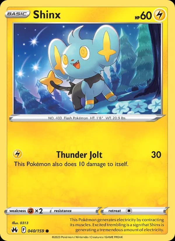 Shinx — Crown Zenith, Common