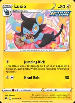 Luxio — Crown Zenith — Uncommon