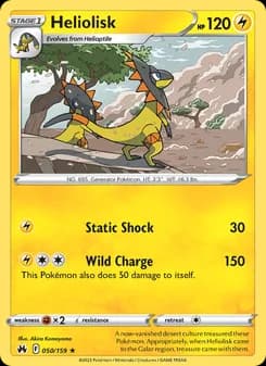 Heliolisk — Crown Zenith — Rare