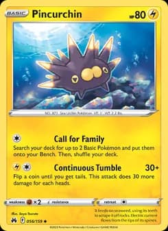 Pincurchin — Crown Zenith — Uncommon