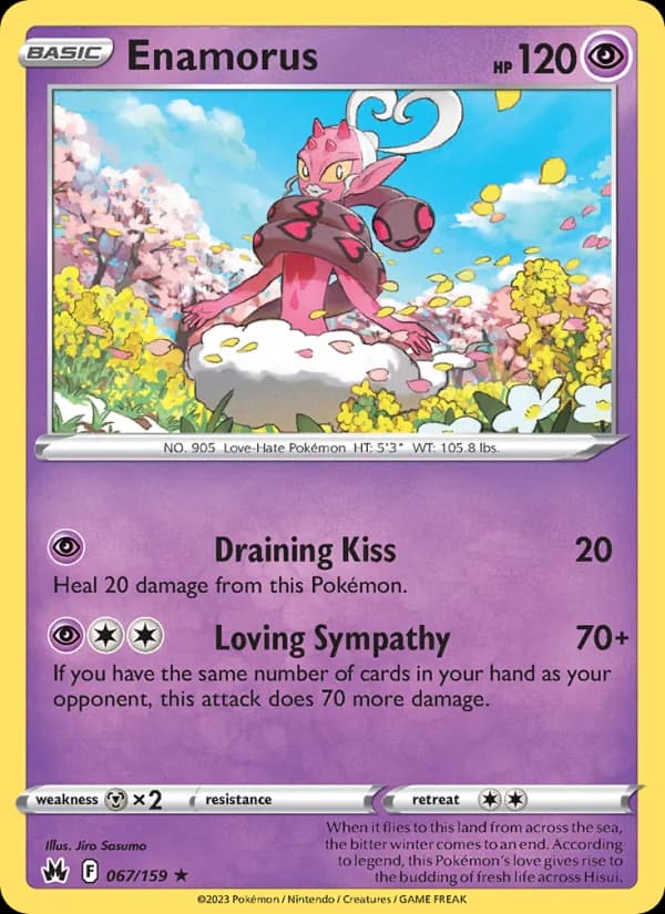 Enamorus — Crown Zenith, Rare