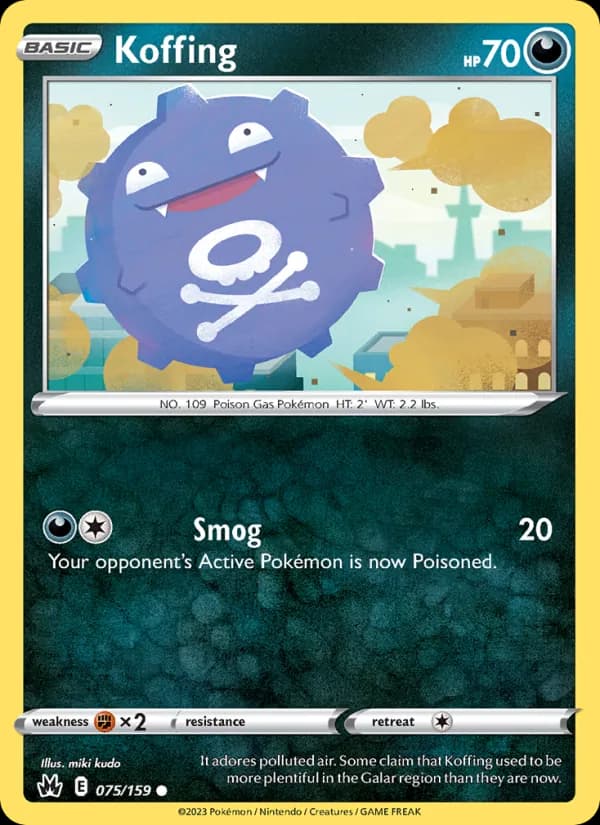 Koffing — Crown Zenith, Common