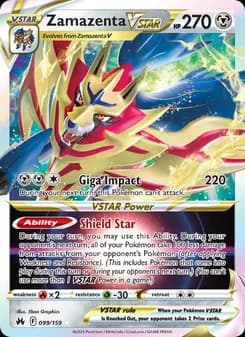 Zamazenta VSTAR — Crown Zenith — Holo Rare VSTAR