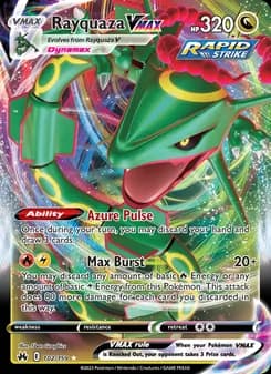 Rayquaza VMAX — Crown Zenith — Ultra Rare