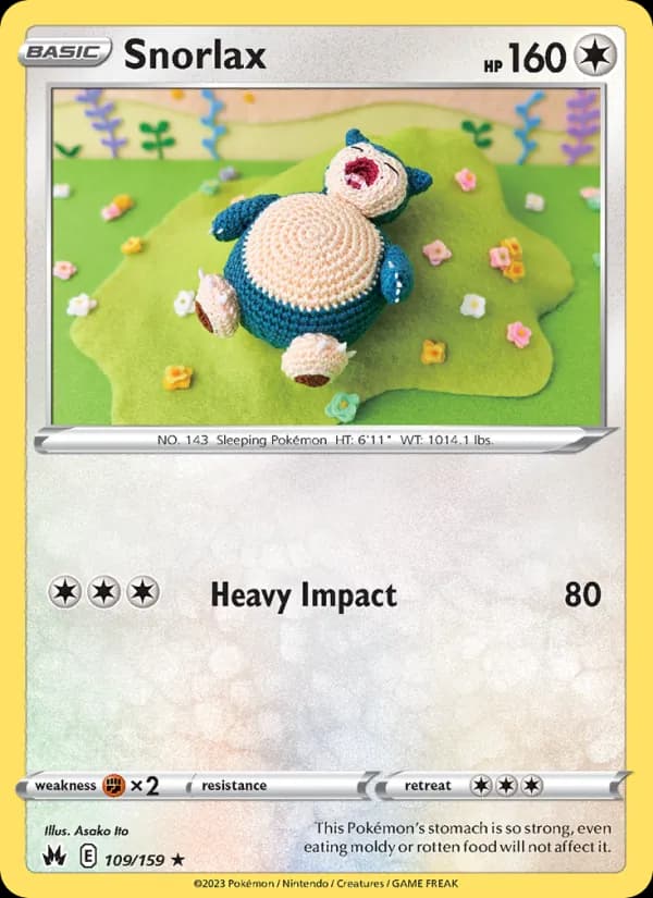 Snorlax — Crown Zenith, Rare