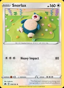 Snorlax — Crown Zenith — Rare