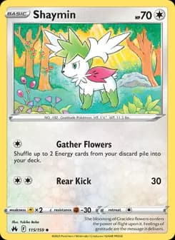 Shaymin — Crown Zenith — Uncommon