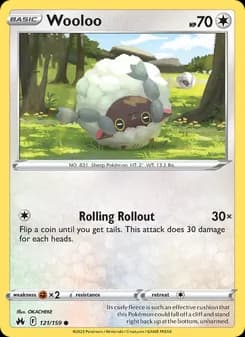 Wooloo — Crown Zenith — Common