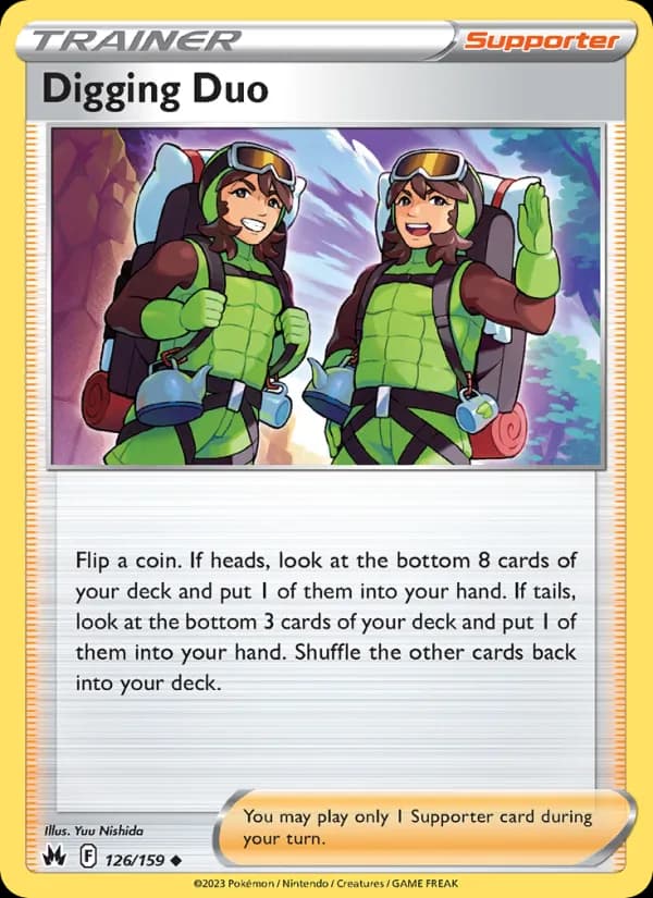 Digging Duo — Crown Zenith, Uncommon