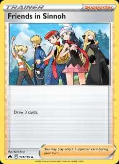 Friends in Sinnoh — Crown Zenith — Uncommon