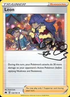 Leon — Crown Zenith — Holo Rare