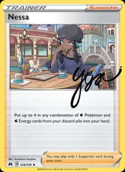 Nessa — Crown Zenith — Holo Rare