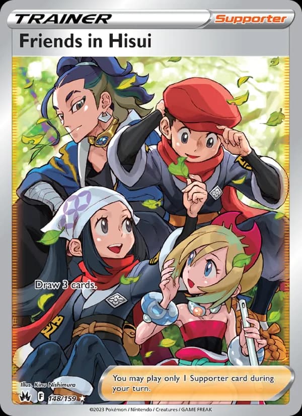 Friends in Hisui — Crown Zenith, Ultra Rare